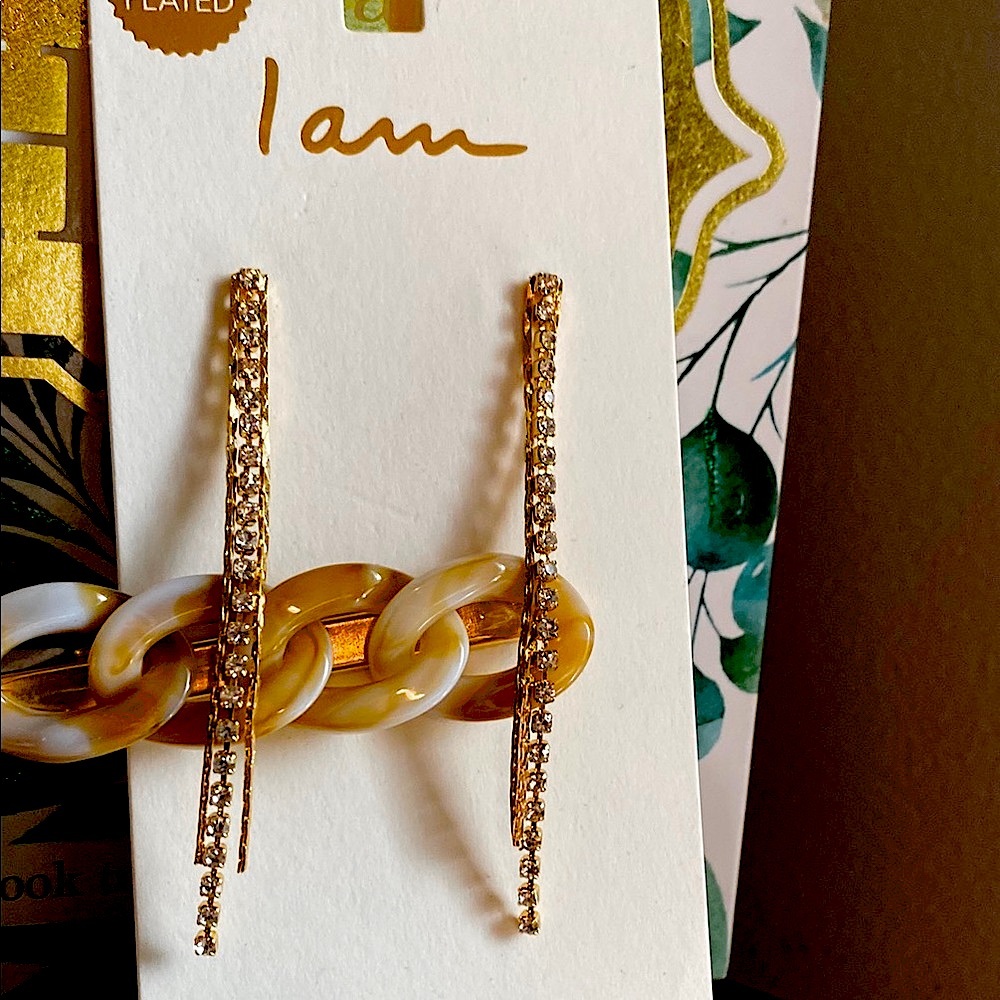 Assorted Earrings Set ALL STERLING SILVER OR GOLD PLATED :) free hair clips! - Picture 10 of 13